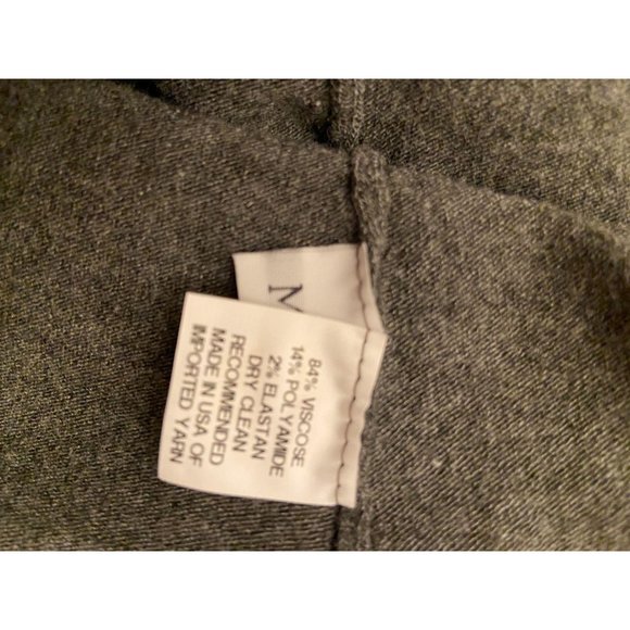 Ladies Medium Margaret O’Leary Gray Cardigan Sweat - Picture 2 of 4